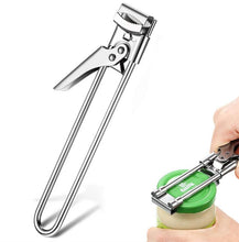 Load image into Gallery viewer, Adjustable Jar Opener Stainless Steel Manual Bottle Lid Opener For Weak Hands Easy Grip
