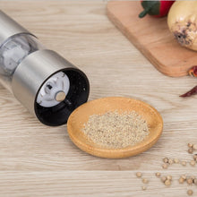 Load image into Gallery viewer, Electric Salt and Pepper Grinder Mill Stainless Steel
