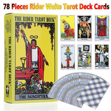 Load image into Gallery viewer, 78Pcs/Set Hot Sale Full English Radiant Rider Wait Tarot Cards
