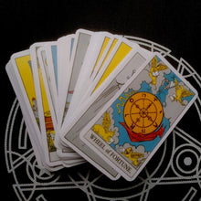 Load image into Gallery viewer, 78Pcs/Set Hot Sale Full English Radiant Rider Wait Tarot Cards
