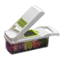 Load image into Gallery viewer, Multifunctional Vegetable Cutter Fruit Slicer 7 In 1 Stainless Steel Blade
