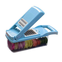 Load image into Gallery viewer, Multifunctional Vegetable Cutter Fruit Slicer 7 In 1 Stainless Steel Blade
