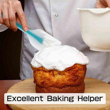 Load image into Gallery viewer, Silicone Cream Baking Scraper Non Stick Butter Spatula
