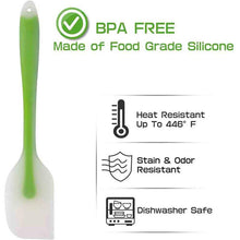 Load image into Gallery viewer, Silicone Cream Baking Scraper Non Stick Butter Spatula
