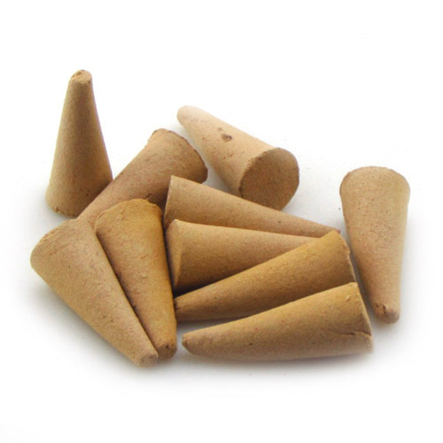 A Packet Of Natural Incense Cones Fragrant Tower Cones