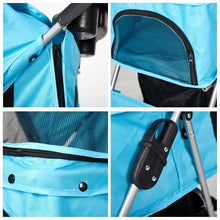 Load image into Gallery viewer, Outdoor Pet Cart Breathable Dog Carrier Bag Pet Stroller 360 Rotating Wheel
