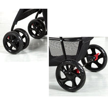 Load image into Gallery viewer, Outdoor Pet Cart Breathable Dog Carrier Bag Pet Stroller 360 Rotating Wheel
