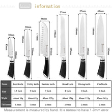 Load image into Gallery viewer, SOWOLL High Quality 6 Pcs Stainless Steel Knife Set
